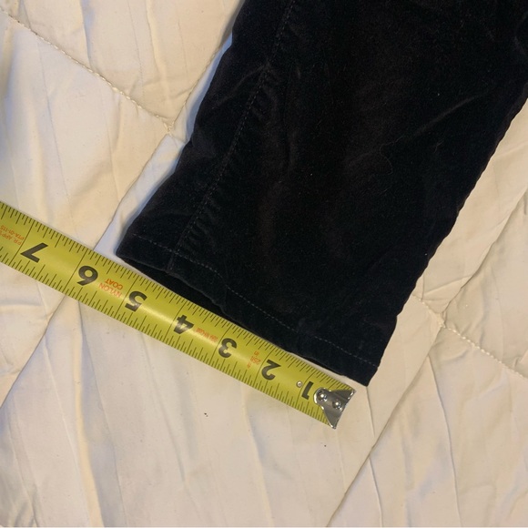 A.N.A Pants Women's 12 Black High-Rise Skinny Stretch Velvet Faux Slim Fit - Picture 7 of 7